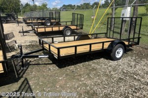2025 Lone Wolf Trailers 6' x 12' Single Axle Utility