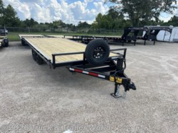 2025 Lone Wolf Trailers 102" x 20' Tandem Deckover - New Deckover/Flat Deck Trailer for sale by Truck & Trailer World in Denham Springs, Louisiana