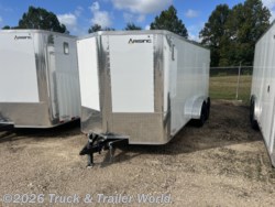 2026 Arising 7' x 16' Tandem Axle Enclosed - New Cargo Trailer for sale by Truck & Trailer World in Denham Springs, Louisiana