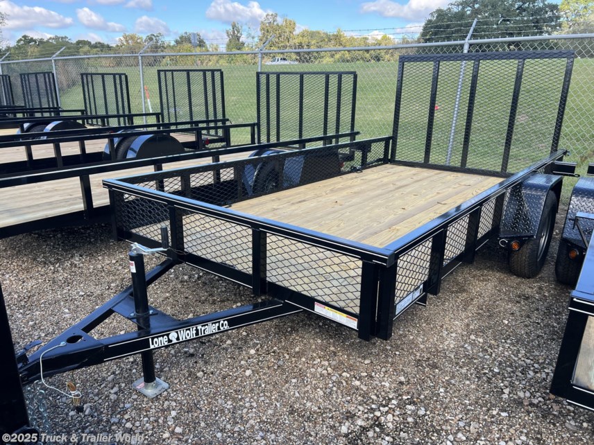 New 2026 Lone Wolf Trailers 6' x 12' Single Axle Heavy Duty Utility available in Denham Springs, Louisiana