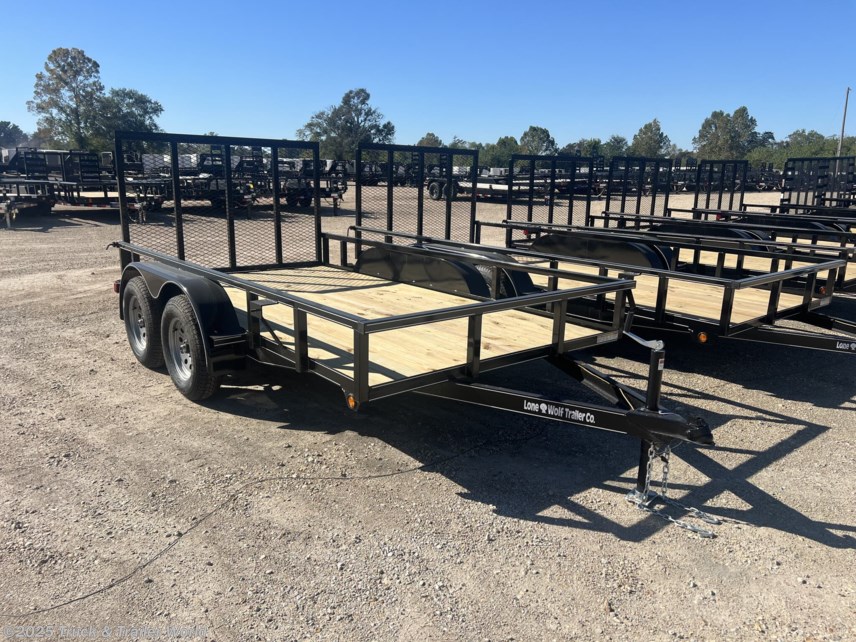 New 2026 Lone Wolf Trailers 77' x 12' Tandem Axle Utility available in Denham Springs, Louisiana