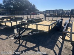 2025 Lone Wolf Trailers 77' x 14' Tandem Axle Utility - New Utility Trailer for sale by Truck & Trailer World in Denham Springs, Louisiana