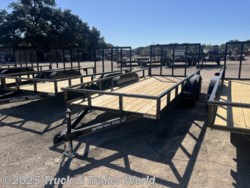 2025 Lone Wolf Trailers 77' x 16' Tandem Axle Utility - New Utility Trailer for sale by Truck & Trailer World in Denham Springs, Louisiana