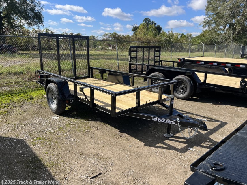 New 2025 Lone Wolf Trailers 5' x 10' Single Axle Heavy Duty Utility available in Denham Springs, Louisiana