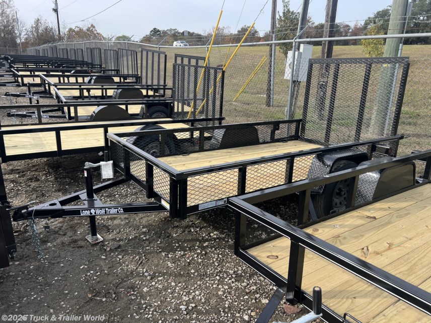 New 2026 Lone Wolf Trailers 5' x 10' Single Axle Heavy Duty Utility available in Denham Springs, Louisiana
