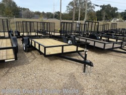 2026 Lone Wolf Trailers 6' x 12' Single Axle Utility - New Utility Trailer for sale by Truck & Trailer World in Denham Springs, Louisiana