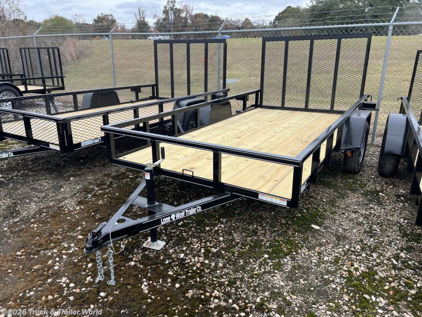 New 2026 Lone Wolf Trailers 6' x 12' Single Axle Heavy Duty Utility available in Denham Springs, Louisiana