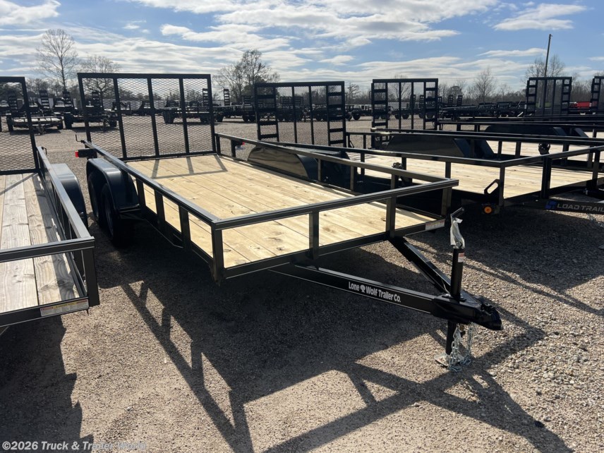 New 2026 Lone Wolf Trailers 77' x 16' Tandem Axle Utility available in Denham Springs, Louisiana