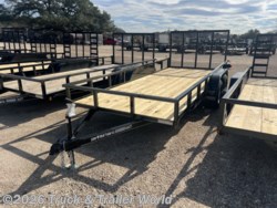 2026 Lone Wolf Trailers 77' x 16' Tandem Axle Utility - New Utility Trailer for sale by Truck & Trailer World in Denham Springs, Louisiana