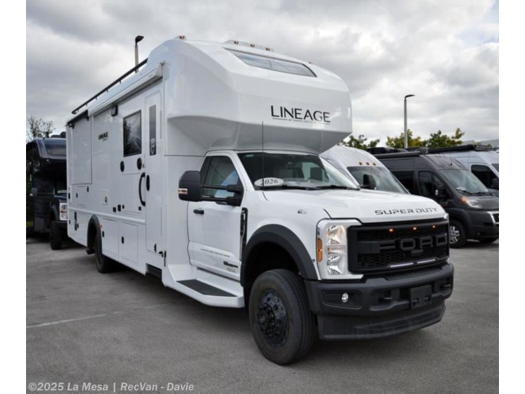 Email now about this 2026 Grand Design Lineage Series F 31ZW-FBP! New 2026 Grand Design Lineage Series F 31ZW-FBP available in Davie, Florida