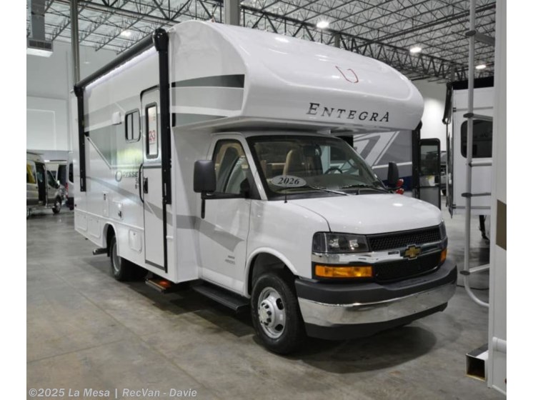 Email now about this 2026 Entegra Coach Odyssey SE 22C! New 2026 Entegra Coach Odyssey SE 22C available in Davie, Florida
