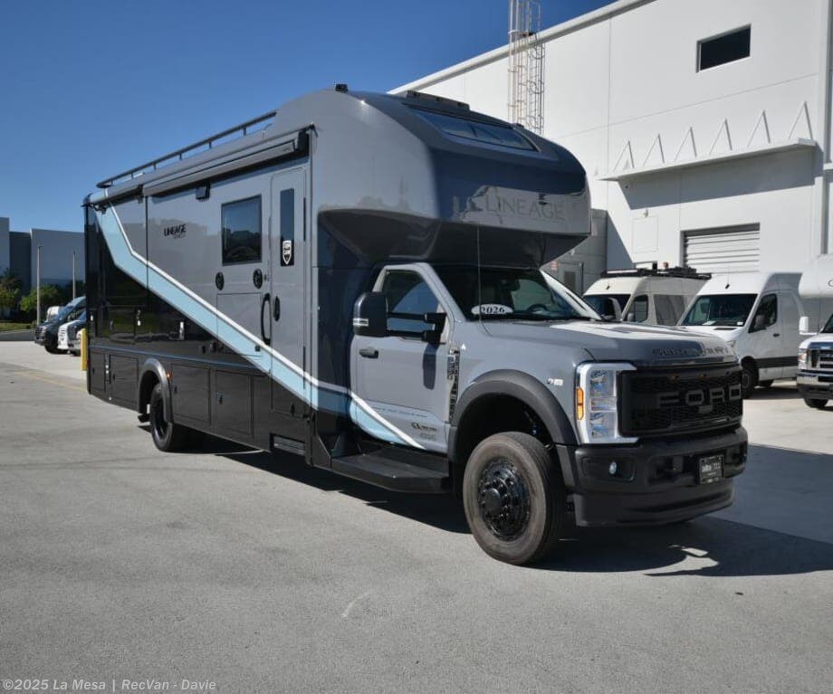 Email now about this 2026 Grand Design Lineage Series F 31ZW-FBP! New 2026 Grand Design Lineage Series F 31ZW-FBP available in Davie, Florida