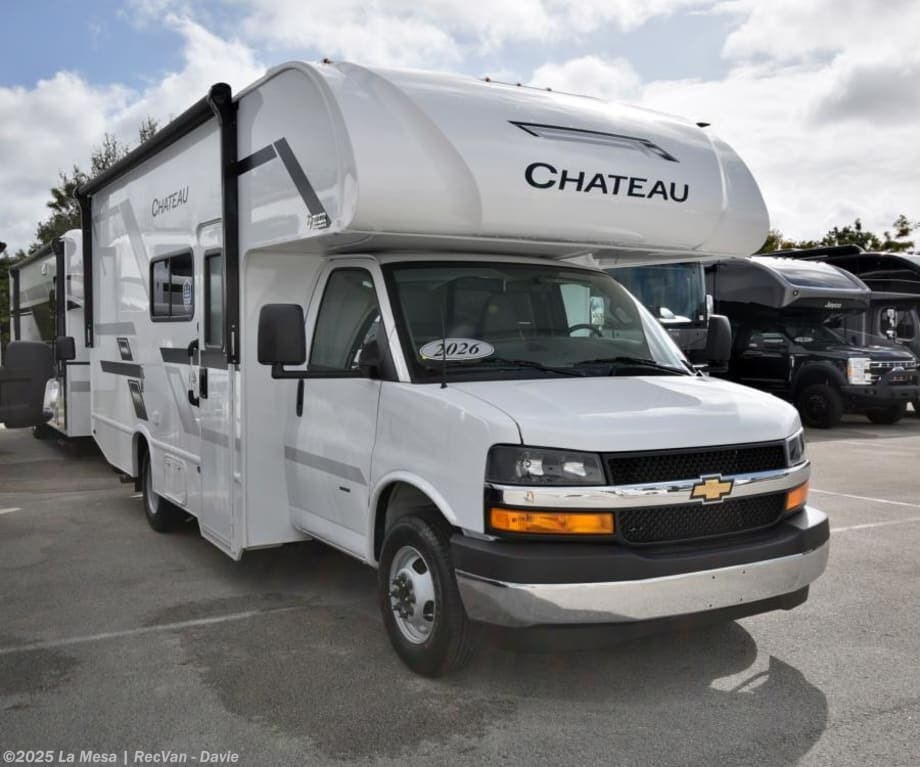 Email now about this 2026 Thor Motor Coach Chateau 22Z-C! New 2026 Thor Motor Coach Chateau 22Z-C available in Davie, Florida