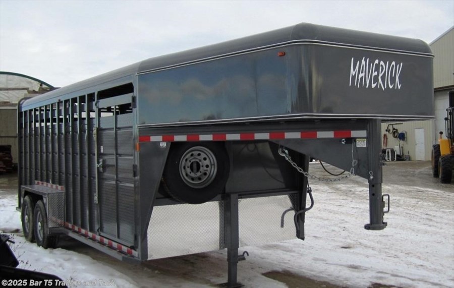 2015 Maverick Gooseneck Stock 7x24 HD Stock Gooseneck 2015 Maverick Gooseneck Stock 7x24 HD Stock Gooseneck