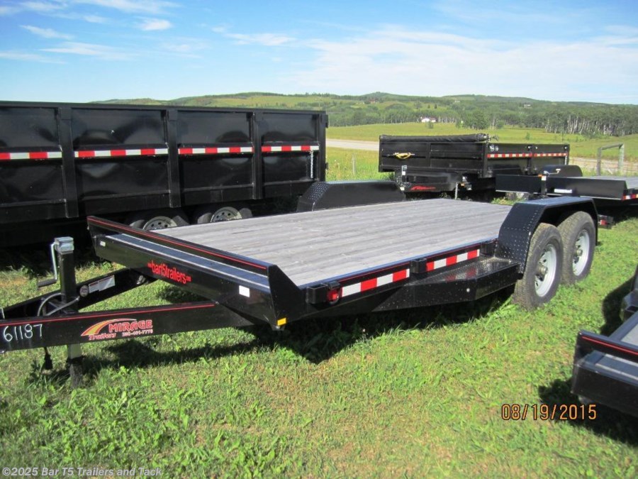 2017 Mirage MUEQ718TA5 18' Flatdeck 7k Axles 2017 Mirage MUEQ718TA5 18' Flatdeck 7k Axles