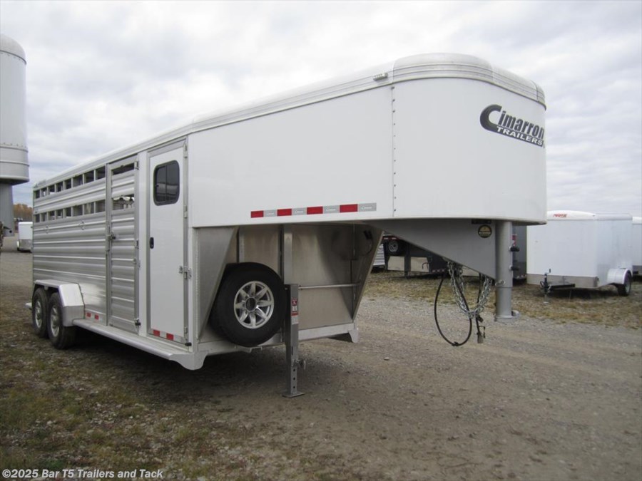 2017 Cimarron Lonestar 7' x 20' Stock w/4' Dressing Room Gooseneck 2017 Cimarron Lonestar 7' x 20' Stock w/4' Dressing Room Gooseneck