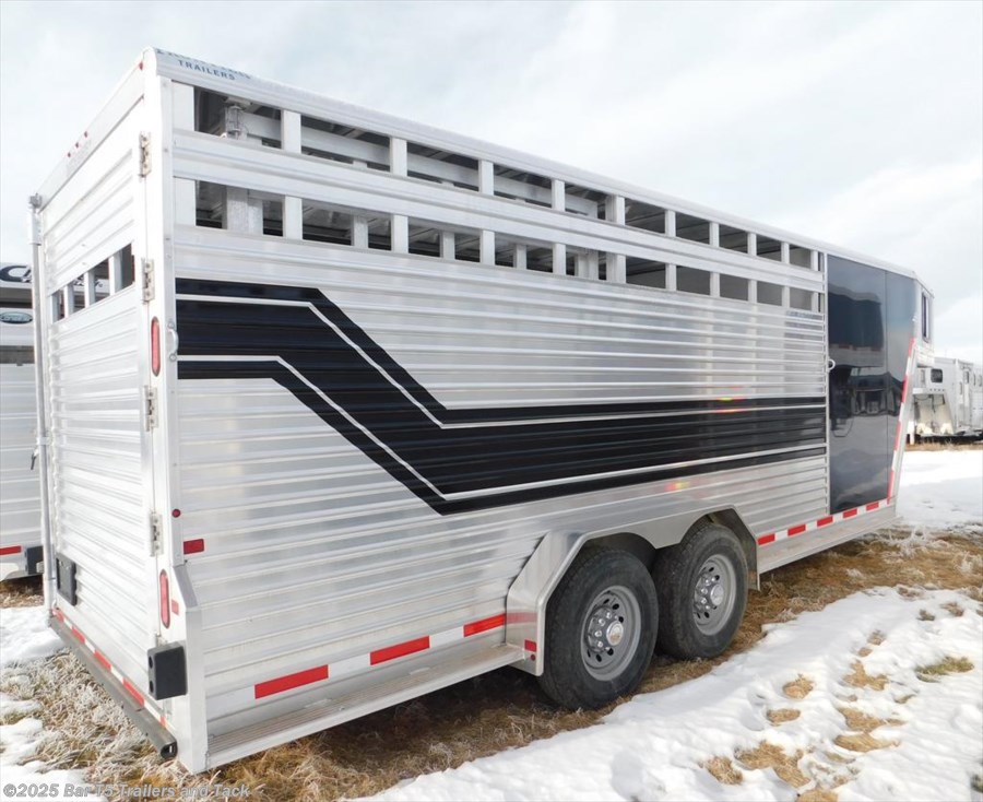 2017 Frontier Livestock 20' Stock Combo Gooseneck 2017 Frontier Livestock 20' Stock Combo Gooseneck