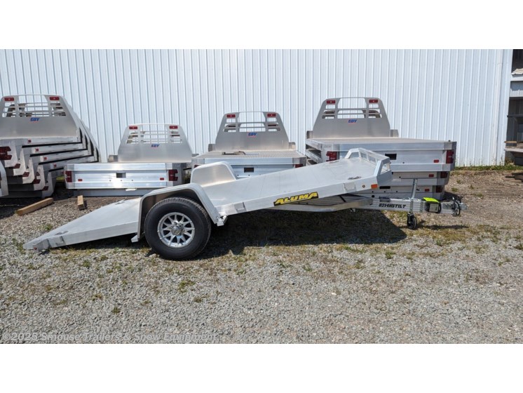 6x14 Utility Trailer For Sale New Aluma 8214HSTILT TrailersUSA