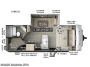 Call now about this 2026 Forest River Flagstaff Micro Lite 25BRDS! 2026 Forest River Flagstaff Micro Lite 25BRDS - New Travel Trailer For Sale by Stoltzfus RV's in Adamstown, Pennsylvania features Slideout