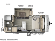 Call now about this 2026 Forest River Flagstaff Micro Lite 22SQS! 2026 Forest River Flagstaff Micro Lite 22SQS - New Travel Trailer For Sale by Stoltzfus RV's in Adamstown, Pennsylvania features Slideout