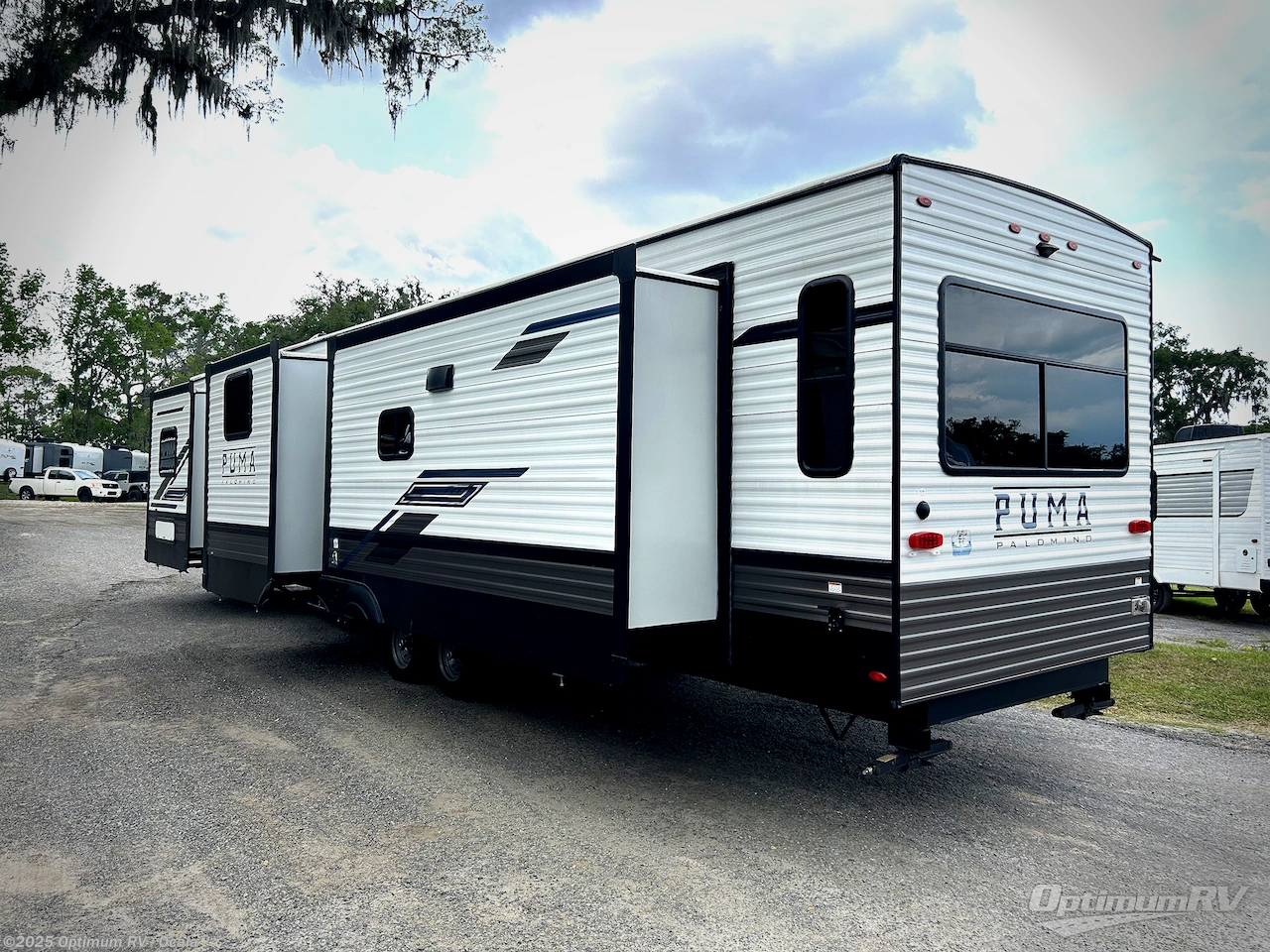 Contact us now about this 2023 Palomino Puma Destination 38RLB! 2023 Puma Destination 38RLB by Palomino from Optimum RV - Ocala in Ocala, Florida