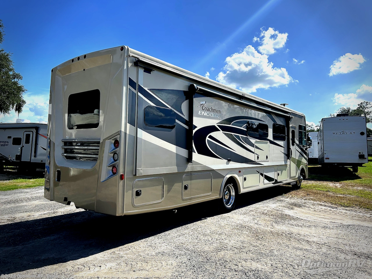 Call now about this 2023 Coachmen Encore 355DS! 2023 Coachmen Encore 355DS - Used Class A For Sale by Optimum RV - Ocala in Ocala, Florida features Awning, Slideout