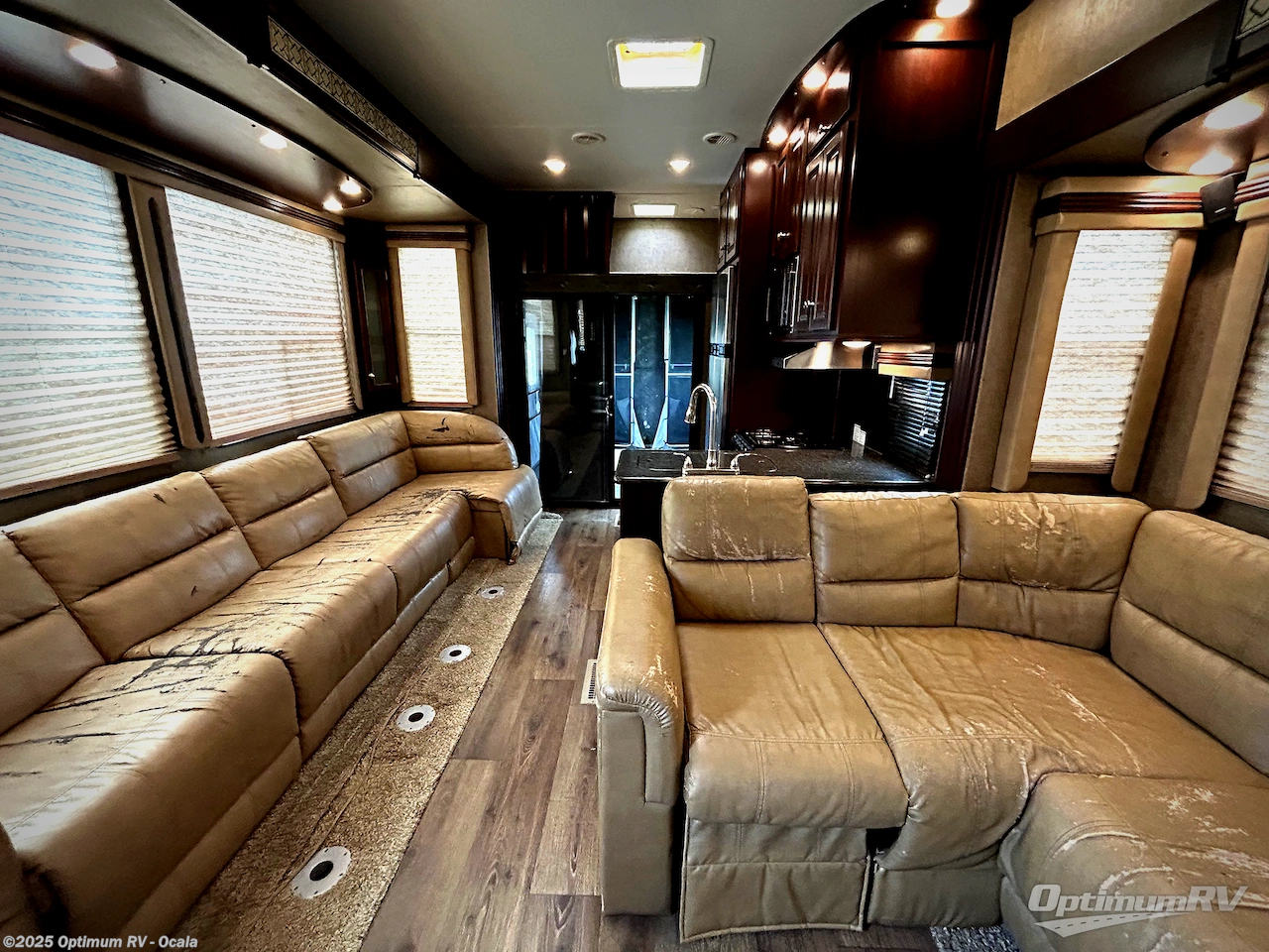 Call now about this 2014 Heartland Road Warrior 410! 2014 Heartland Road Warrior 410 - Used Fifth Wheel For Sale by Optimum RV - Ocala in Ocala, Florida features Slideout