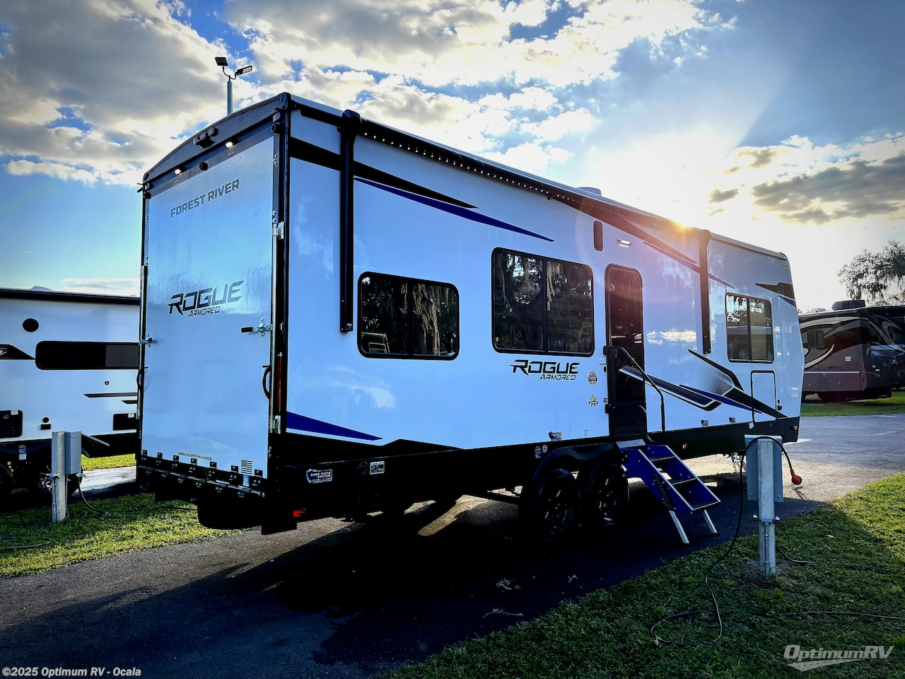 Call now about this 2026 Forest River Vengeance Rogue Armored 26L140! 2026 Forest River Vengeance Rogue Armored 26L140 - New Travel Trailer For Sale by Optimum RV - Ocala in Ocala, Florida features Awning, Slideout