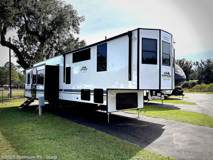 Email now about this 2026 Forest River Cedar Creek Cottage Fifth Wheels 412FWC! New 2026 Forest River Cedar Creek Cottage Fifth Wheels 412FWC available in Ocala, Florida