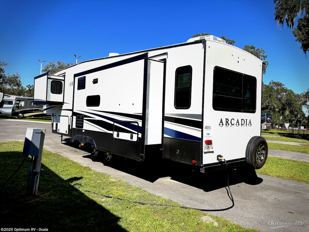 Contact us now about this 2021 Keystone Arcadia 3660RL! 2021 Arcadia 3660RL by Keystone from Optimum RV - Ocala in Ocala, Florida