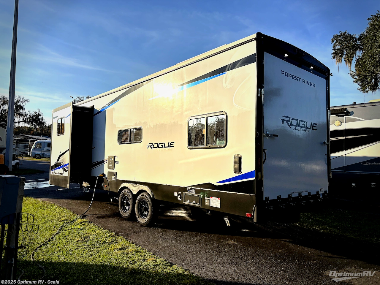 Contact us now about this 2026 Forest River Vengeance Rogue Armored 25L141! 2026 Vengeance Rogue Armored 25L141 by Forest River from Optimum RV - Ocala in Ocala, Florida