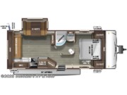 Call now about this 2021 Starcraft Super Lite 242RL! Floorplan of 2021 Starcraft Super Lite 242RL