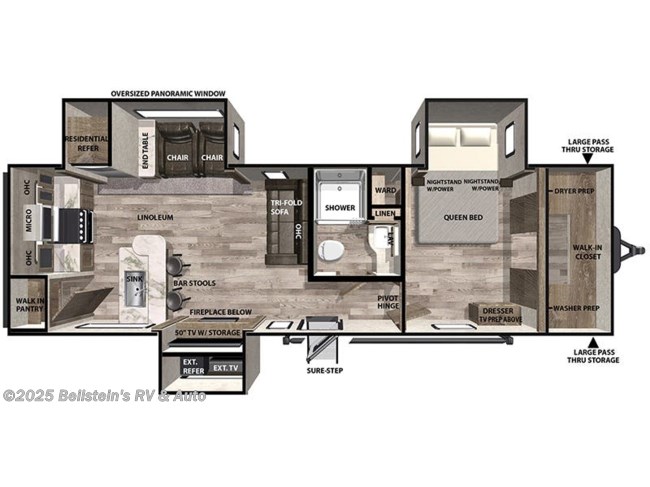 2021 Forest River Vibe 31ML Floorplan