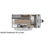 Call now about this 2026 Jayco Jay Flight SLX 175BHW! Floorplan of 2026 Jayco Jay Flight SLX 175BHW