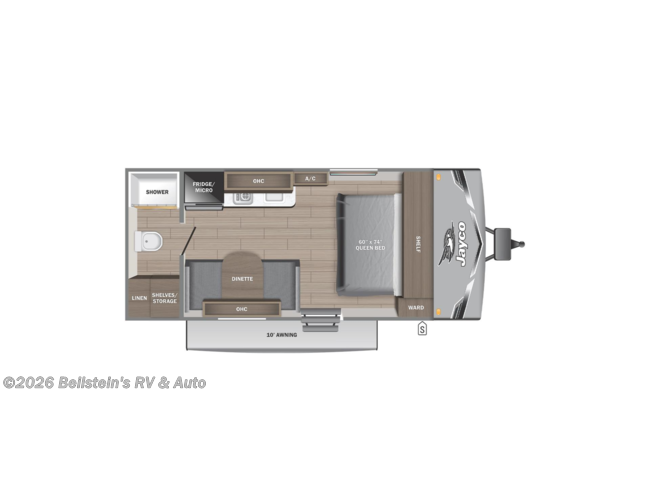 2026 Jayco Jay Flight SLX 170FQW Floorplan
