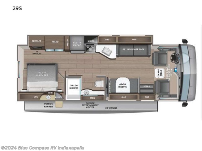 2023 Jayco Alante 29S - New Class A For Sale by Blue Compass RV Indianapolis in Indianapolis, Indiana
