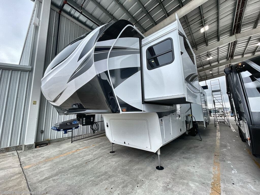 Contact us now about this 2026 Grand Design Solitude 370DV! 2026 Solitude 370DV by Grand Design from Blue Compass RV Indianapolis in Indianapolis, Indiana