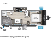 Call now about this 2023 Grand Design Imagine XLS 23BHE! 2023 Grand Design Imagine XLS 23BHE - Used Travel Trailer For Sale by Blue Compass RV Indianapolis in Indianapolis, Indiana features Slideout