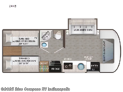 Call now about this 2026 Thor Motor Coach Gemini AWD 24KB! 2026 Thor Motor Coach Gemini AWD 24KB - New Class B+ For Sale by Blue Compass RV Indianapolis in Indianapolis, Indiana features Slideout