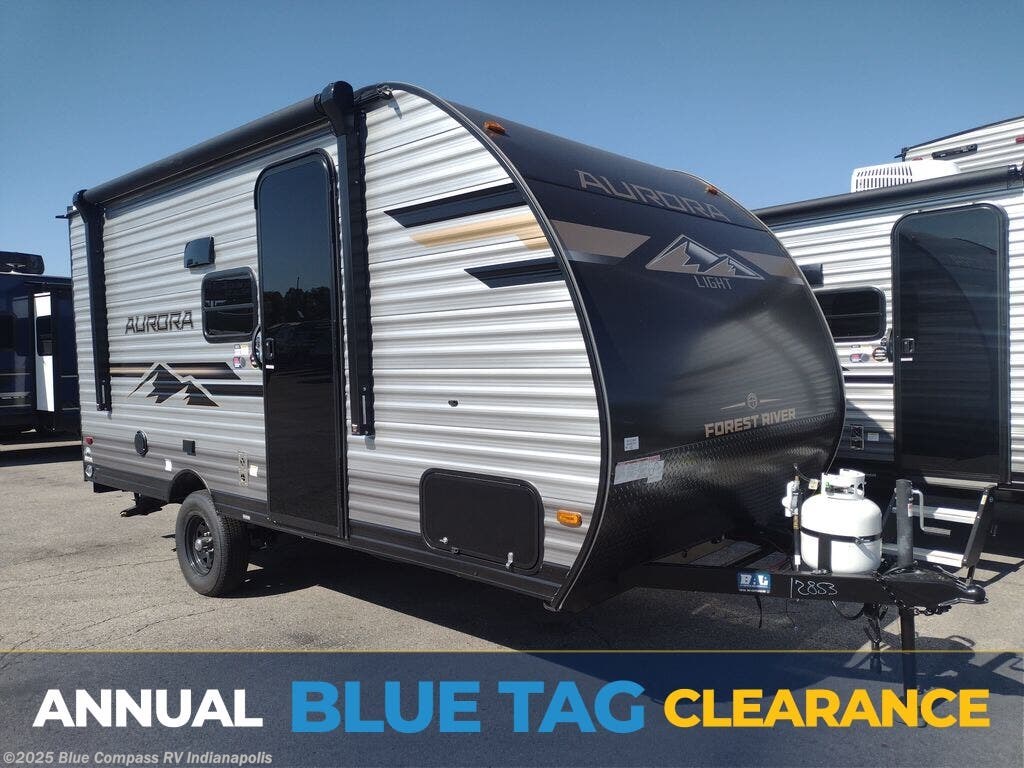 Email now about this 2026 Forest River Aurora Light 16BHX! New 2026 Forest River Aurora Light 16BHX available in Indianapolis, Indiana