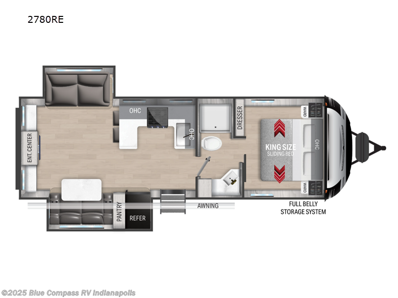 Call now about this 2022 Cruiser RV MPG 2780RE! 2022 Cruiser RV MPG 2780RE - Used Travel Trailer For Sale by Blue Compass RV Indianapolis in Indianapolis, Indiana features Slideout
