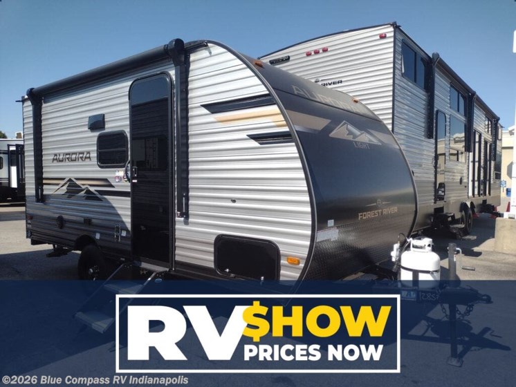Email now about this 2026 Forest River Aurora Light 16BHX! New 2026 Forest River Aurora Light 16BHX available in Indianapolis, Indiana