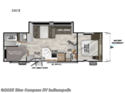 Call now about this 2025 Forest River Salem Cruise Lite 26ICE! 2025 Forest River Salem Cruise Lite 26ICE - Used Travel Trailer For Sale by Blue Compass RV Indianapolis in Indianapolis, Indiana features Slideout