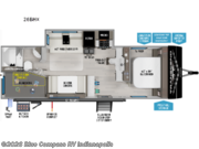Call now about this 2026 Grand Design Transcend Xplor 26BHX! 2026 Grand Design Transcend Xplor 26BHX - New Travel Trailer For Sale by Blue Compass RV Indianapolis in Indianapolis, Indiana features Slideout