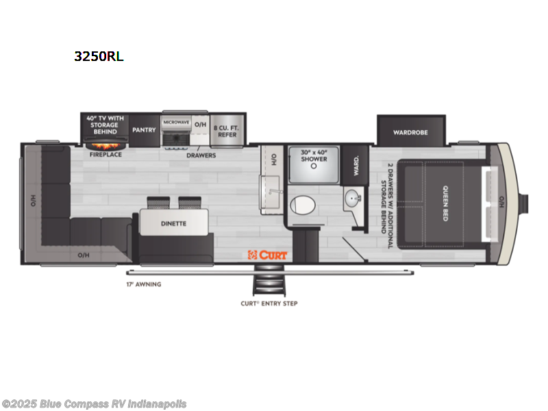 Call now about this 2022 Keystone Arcadia Half-Ton 3250RL! 2022 Keystone Arcadia Half-Ton 3250RL - Used Fifth Wheel For Sale by Blue Compass RV Indianapolis in Indianapolis, Indiana features Slideout
