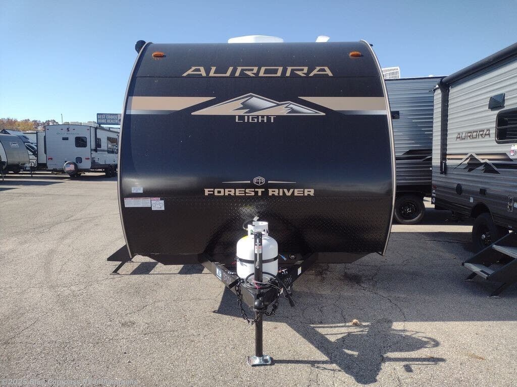 Contact us now about this 2026 Forest River Aurora Light 13RDX! 2026 Aurora Light 13RDX by Forest River from Blue Compass RV Indianapolis in Indianapolis, Indiana
