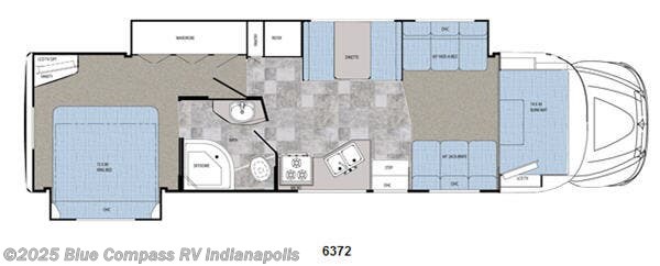 Call now about this 2008 Gulf Stream SuperNova 6372! 2008 Gulf Stream SuperNova 6372 - Used Class C For Sale by Blue Compass RV Indianapolis in Indianapolis, Indiana features Slideout