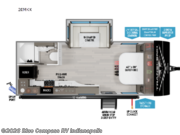 Call now about this 2026 Grand Design Transcend Xplor 20MKX! 2026 Grand Design Transcend Xplor 20MKX - New Travel Trailer For Sale by Blue Compass RV Indianapolis in Indianapolis, Indiana features Slideout