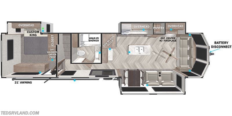 2022 Forest River Salem Grand Villa 42FLDL 2022 Forest River Salem Grand Villa 42FLDL
