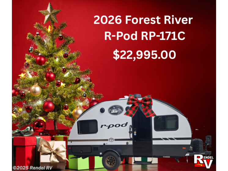 Email now about this 2026 Forest River R-Pod RP-171C! New 2026 Forest River R-Pod RP-171C available in Rice, Texas
